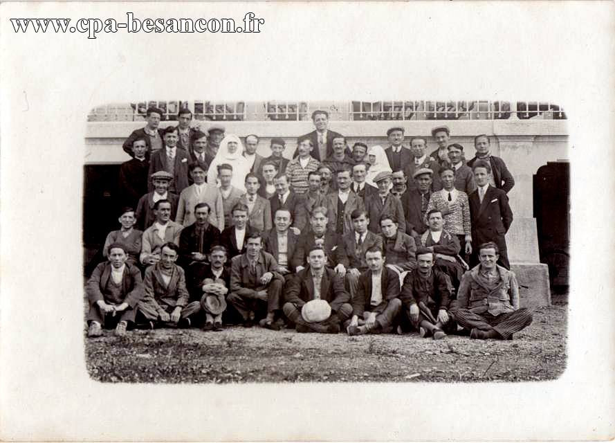 Souvenir du Sanatorium des Tilleroyes - Besançon - 8 mai 1932
